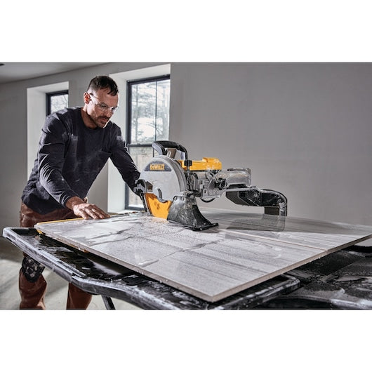 250mm Wet Tile Saw with Large-Capacity Sliding Table