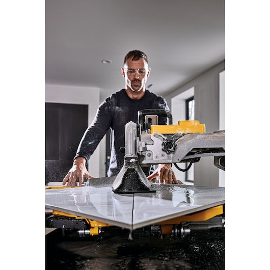 250mm Wet Tile Saw with Large-Capacity Sliding Table