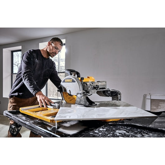 250mm Wet Tile Saw with Large-Capacity Sliding Table