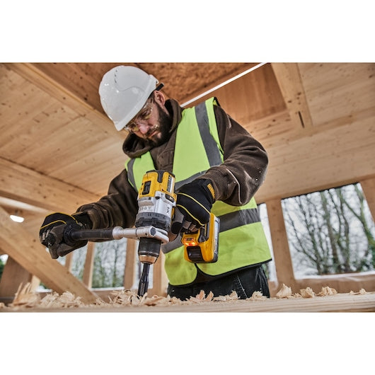 20V MAX XR 1/2 Inch Brushless Cordless Hammer Drill Kit with 8AH Battery and Charger, 3 Speed (DCD1007WW1)