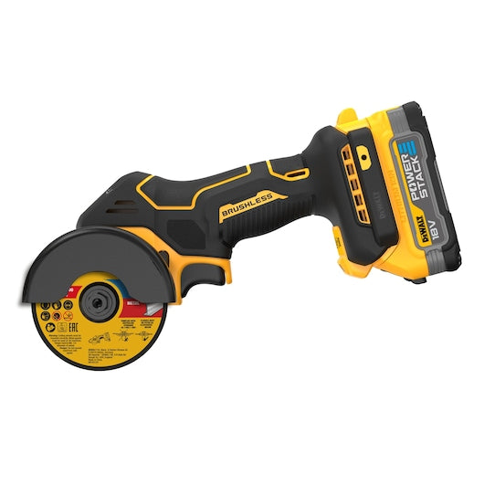 18V XR Brushless 76mm Cut-Off Tool – 1 x POWERSTACK™ Battery