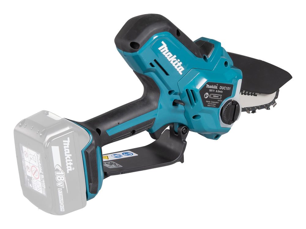 DUC101RT 18V Li-ion LXT Brushless 100mm Pruning Saw Complete with 1 x 5.0 Ah Battery and Charger