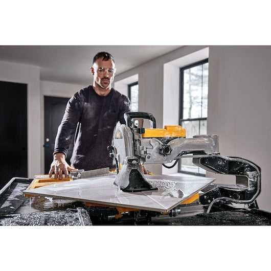 250mm Wet Tile Saw with Large-Capacity Sliding Table