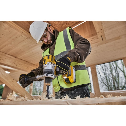 20V MAX XR 1/2 Inch Brushless Cordless Hammer Drill Kit with 8AH Battery and Charger, 3 Speed (DCD1007WW1)