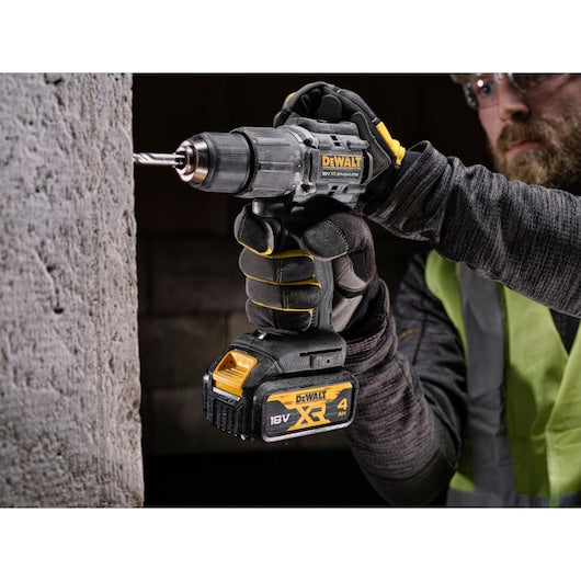 18V XR Brushless Hammer Drill Driver – 100 Year Limited Edition – 2 x 4.0Ah Batteries