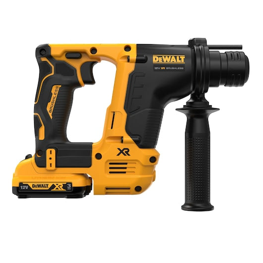 12V XR Brushless 14mm SDS-Plus Hammer Drill – 2 x 3.0Ah Batteries