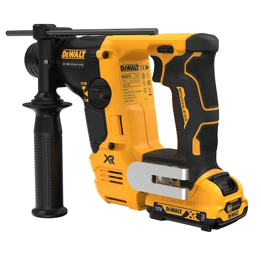 12V XR Brushless 14mm SDS-Plus Hammer Drill – 2 x 3.0Ah Batteries
