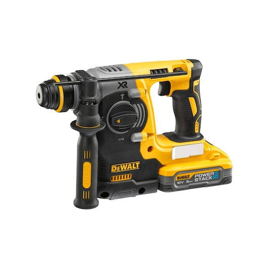 18V XR Brushless 24mm SDS-Plus Hammer Drill – 2 x POWERSTACK™ 5.0Ah Batteries
