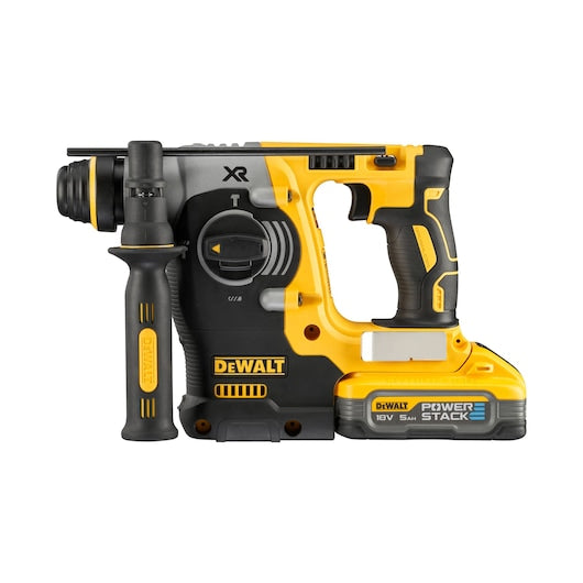 18V XR Brushless 24mm SDS-Plus Hammer Drill – 2 x POWERSTACK™ 5.0Ah Batteries