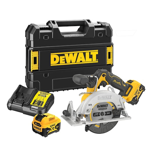 12V XR 140mm Circular Saw – 2 x 5.0Ah Batteries