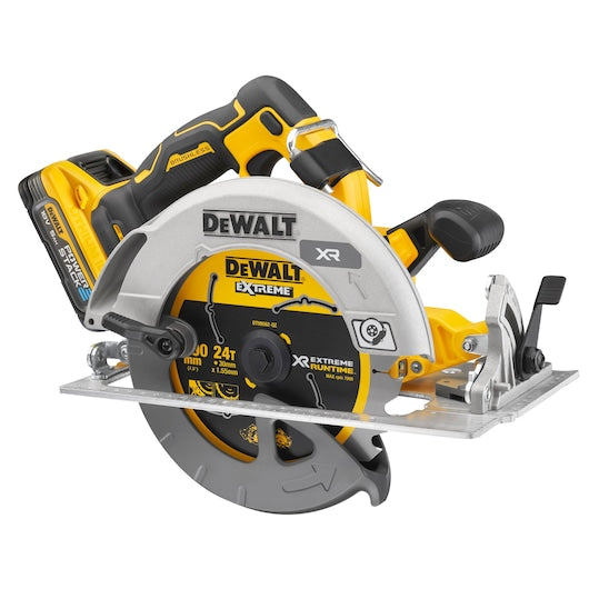 18V XR Brushless 190mm Circular Saw – 2 x POWERSTACK™ 5.0Ah Batteries