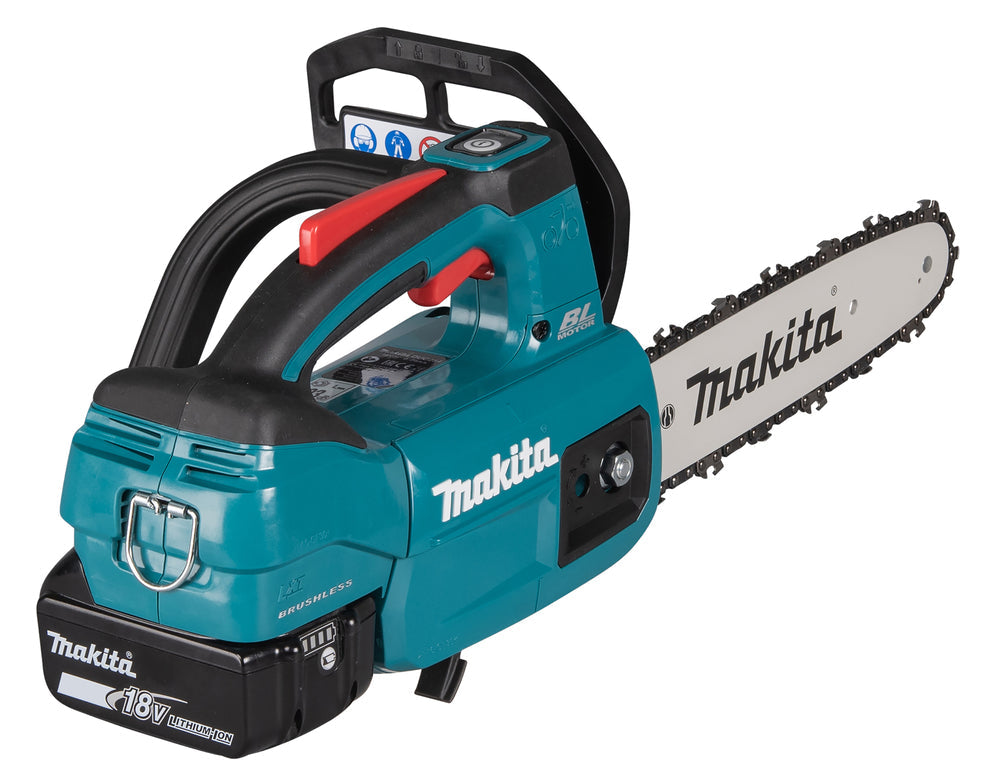 XCU06SM1 Lithium-Ion Brushless Cordless (4.0Ah) 18V LXT 10" Top Handle Chain Saw Kit, Teal