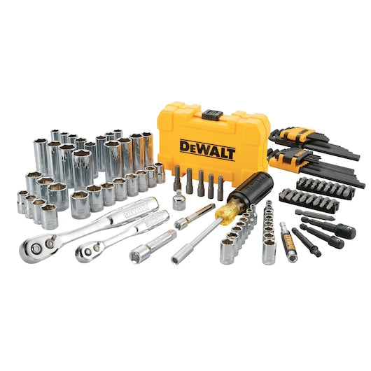 108-Piece 1/4" & 3/8" Drive Mechanics Tool Set