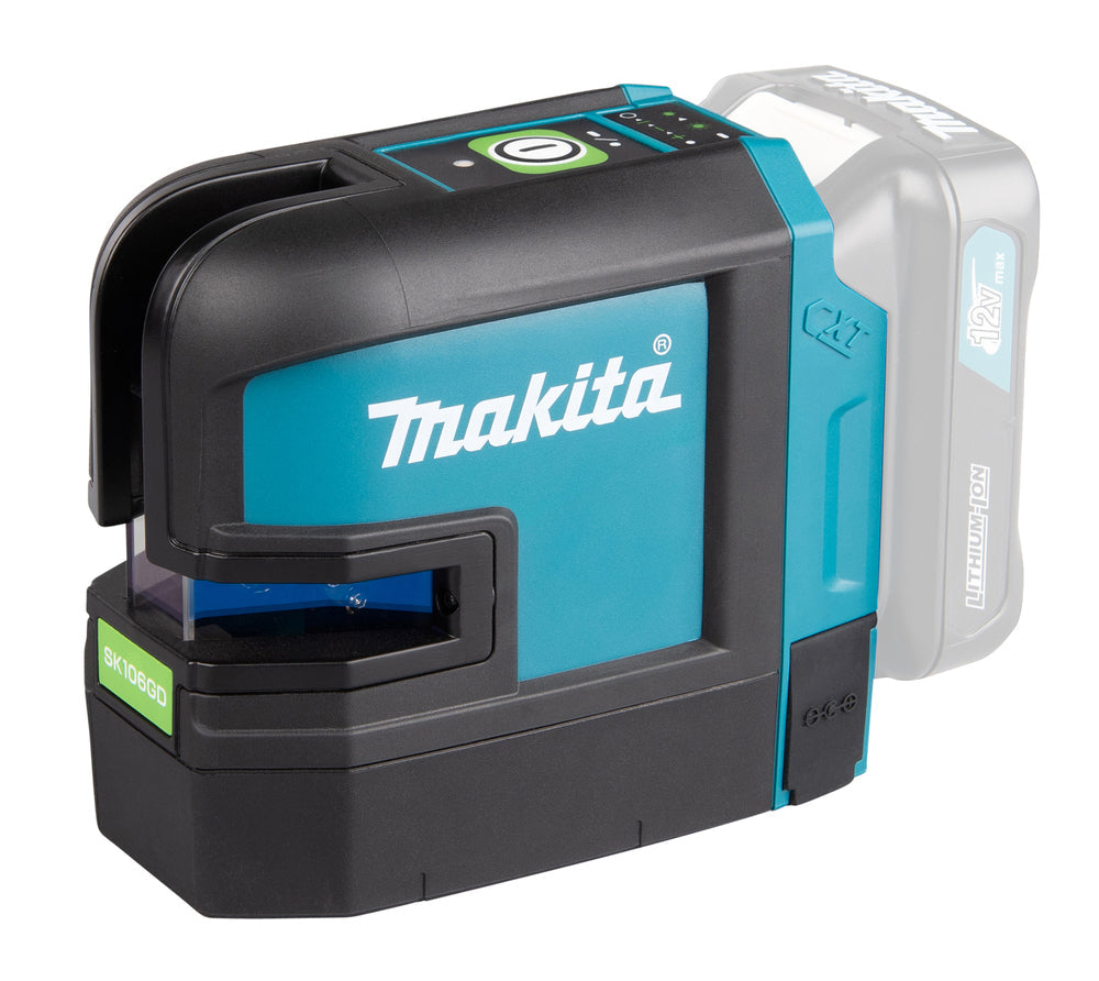 12V max CXT Self-Leveling Cross-Line/4-Point Green Beam Laser